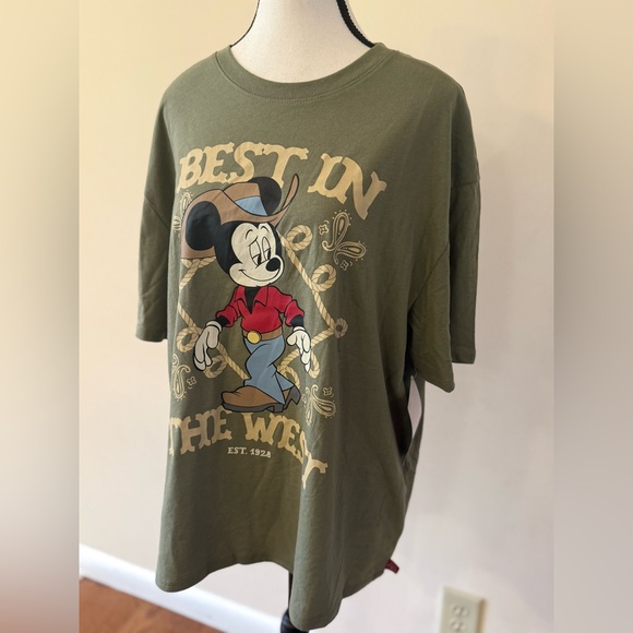 Disney Mickey Mouse “Best in the West” short sleeve T-shirt - Picture 3 of 4